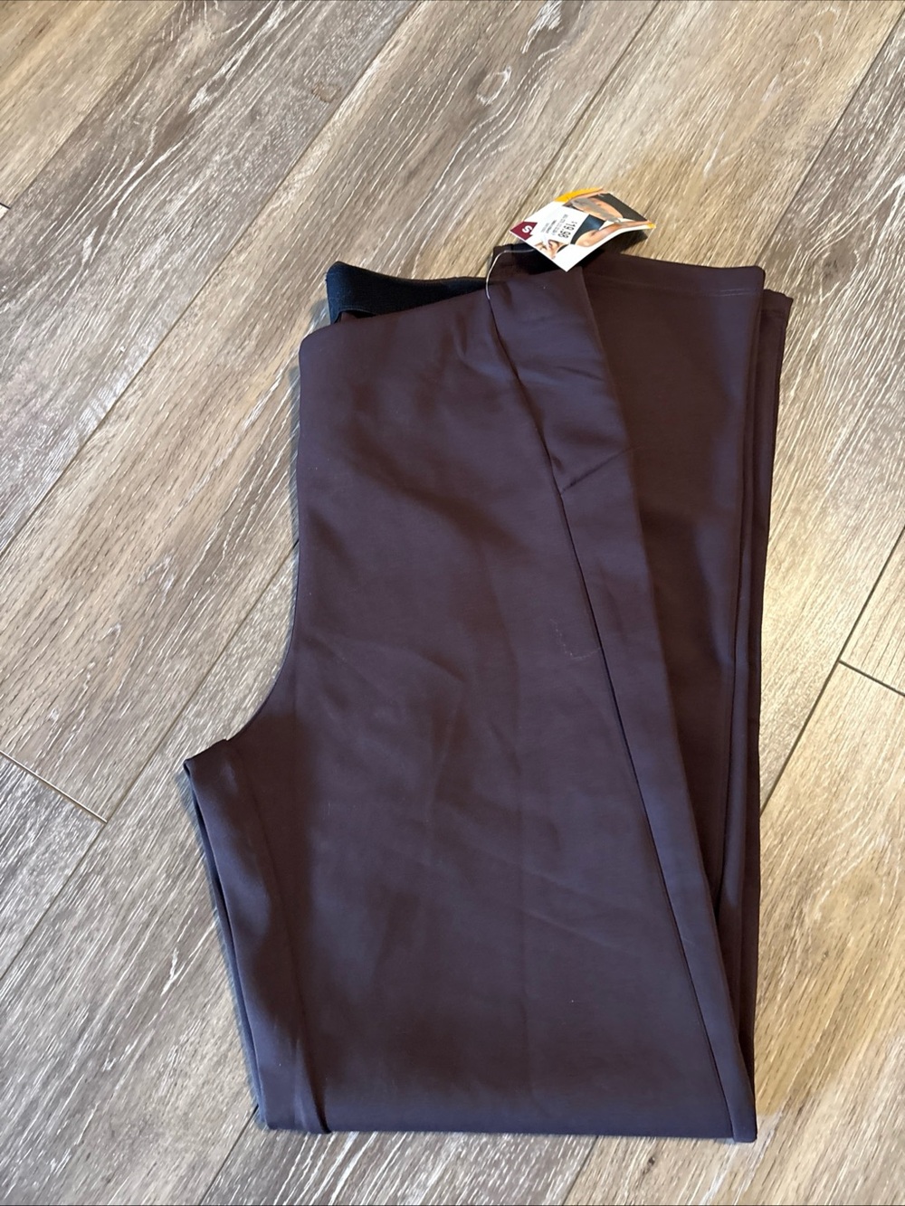 Avis dark brown scuba pant